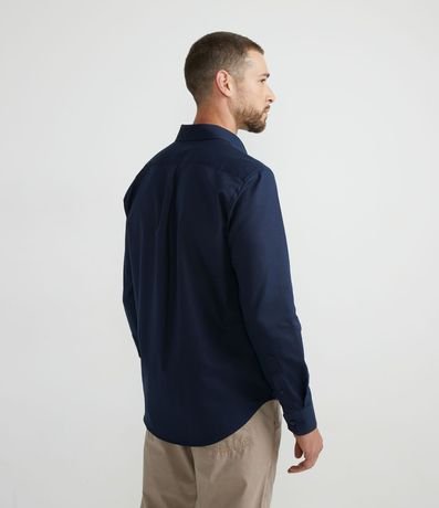 Camisa Slim en Oxford Manga Larga 2