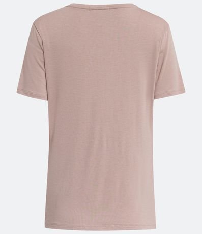 Blusa Básica en Viscosa con Escote V 7
