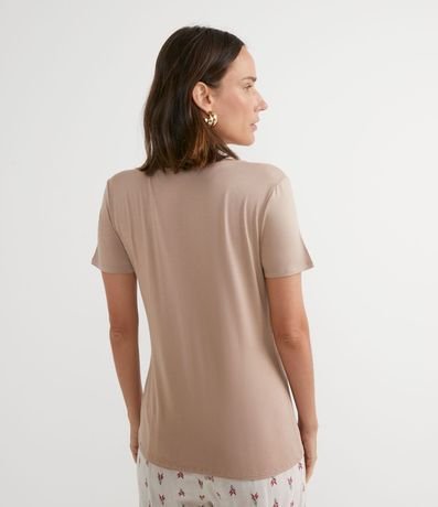 Blusa Básica en Viscosa con Escote V 2