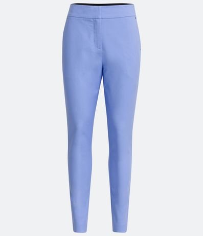 Pantalón Sastrería con Bolsillos Detanteros Sin Estampa 6