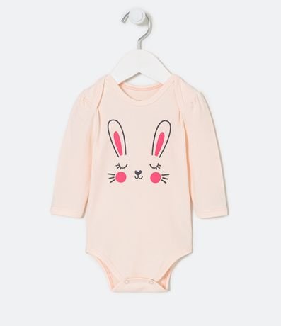 Body Infantil con Estampado de Conejo - Talle 0 a 24 meses 1
