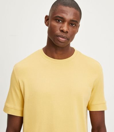 Remera Regular en Algodón Manga Corta 3