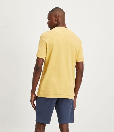 Remera Regular en Algodón Manga Corta 4