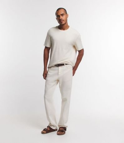 Remera Regular en Algodón Manga Corta 2