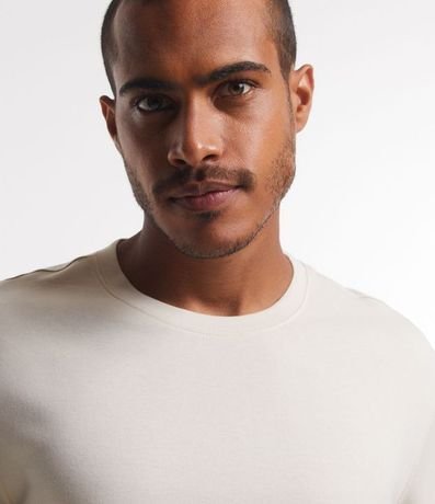 Remera Regular en Algodón Manga Corta 5