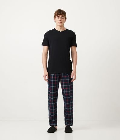 Remera Básica de Pijama en Algodón 2