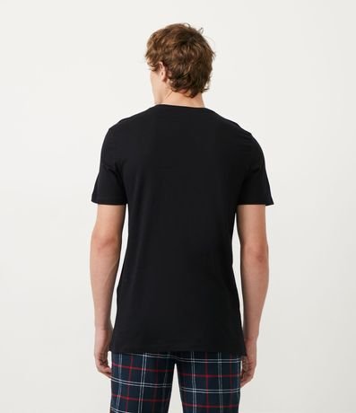 Remera Básica de Pijama en Algodón 3