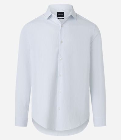 Camisa en Algodón Dobby con Manga Larga 6