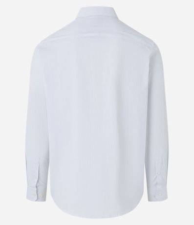 Camisa en Algodón Dobby con Manga Larga 7