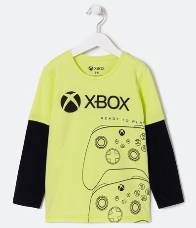 Remera Infantil con Estampado Xbox - Talle 5 a 14 años 1