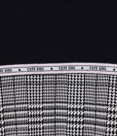 Buzo Infantil en Algodón con Estampado Cuadrillé Pied Poule - Talle 1 a 5 años 3