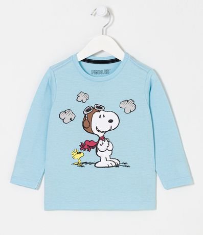 Remera Infantil con Estampado Snoopy Aviador - Talle 1 a 5 años 1