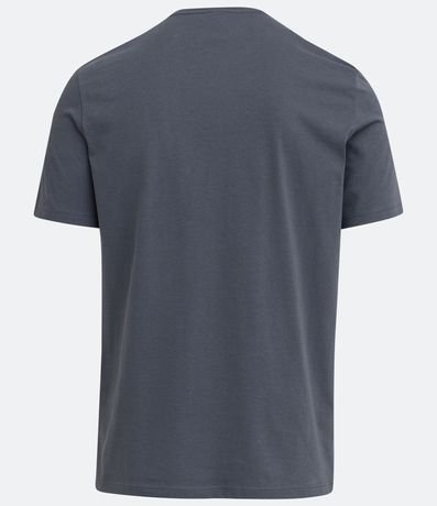 Remera Slim Básica en Algodón Peruano con Cuello Redondo 7