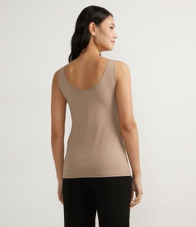 Blusa Musculosa en Poliamida con Escote U 2
