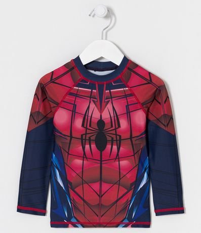 Remera Infantil con Protección UV y Estampado do Spider-Man - Talle 2 a 10 años 1