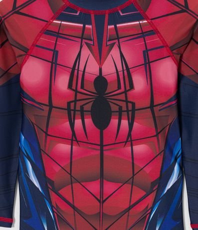 Remera Infantil con Protección UV y Estampado do Spider-Man - Talle 2 a 10 años 3