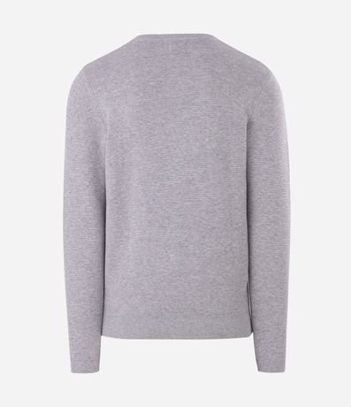 Suéter en Tejido de Punto Maquinetado 7