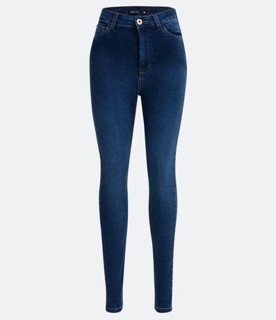 Pantalón Skinny Jeans con Cintura Alta y Bolsillos 6