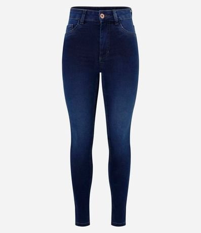 Pantalón Skinny Jeans con Cintura Alta y Bolsillos 5