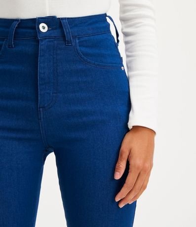 Pantalón Skinny Jeans con Cintura Alta y Bolsillos 4