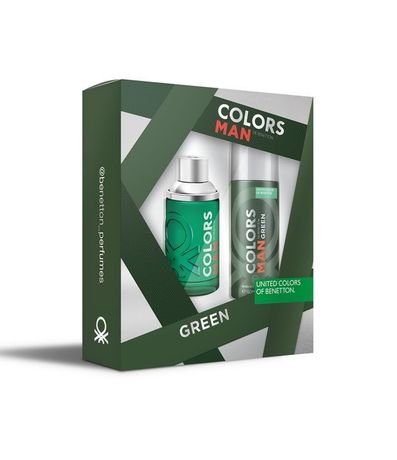 Kit Perfume Benetton Colors Man Green Eau de Toilette