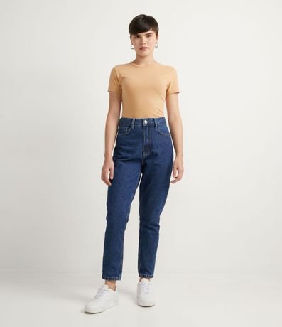 Blusa Cropped Básica en Algodón con Manga Corta 4