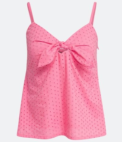 Blusa Musculosa en Laise con Lazo Frontal 6