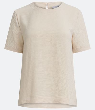 Blusa con Aberturas y Detalles de Pespuntes 7