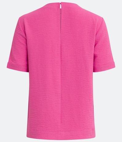 Blusa con Aberturas y Detalles de Pespuntes 8