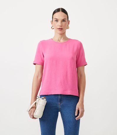 Blusa con Aberturas y Detalles de Pespuntes 2