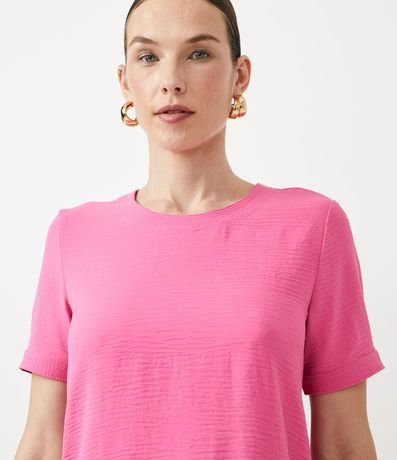 Blusa con Aberturas y Detalles de Pespuntes 5
