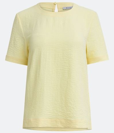 Blusa con Aberturas y Detalles de Pespuntes 9