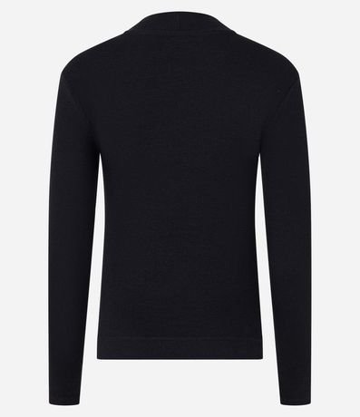 Blusa en Algodón Manga Larga y Cuello Alto 5