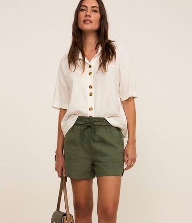 Short Runner en Lyocell con Bolsillos Aplicados 2