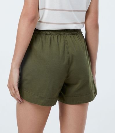 Short Runner en Liocel con Bolsillos Aplicados 3