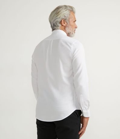 Camisa Manga Larga en Algodón con Estampa Discreta 2