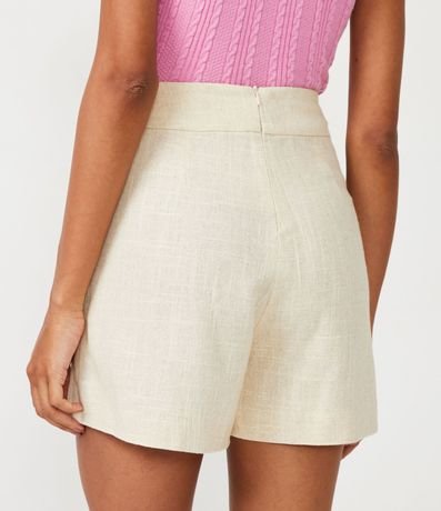 Short en Viscolino con Detalles en Pliegues 3