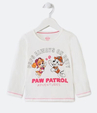 Blusa Infantil con Estampado Paw Patrol - Talle 1 a 6 años 1