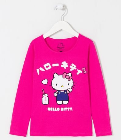 Blusa Infantil con Estampado de la Hello Kitty - Talle 4 a 14 años 1