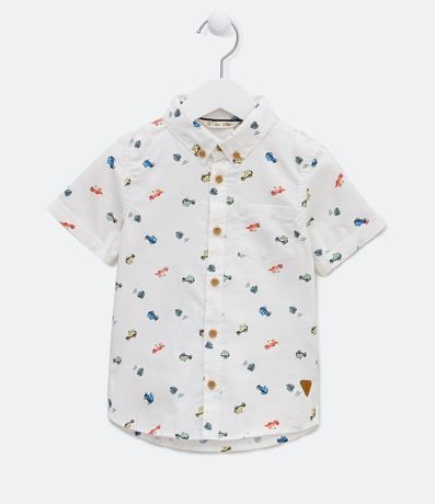 Camisa Infantil Estampado Jeeps - Talle 1 a 5 años