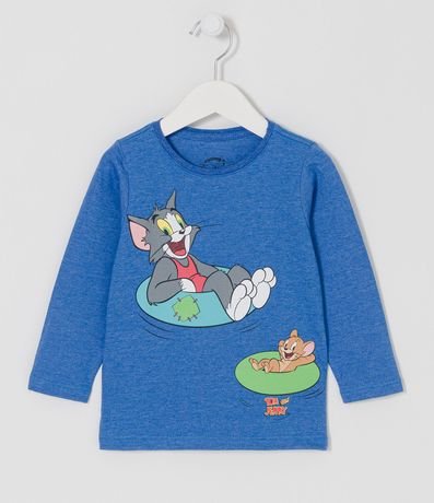 Remera Infantil con Estampado Tom y Jerry - Talle 1 a 5 años 1