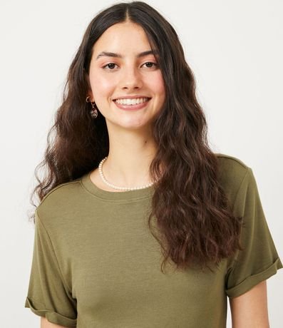 Blusa en Viscosa con Manga Plegada 4