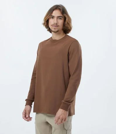 Remera Manga Larga Lisa