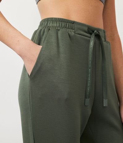 Pantalón Jogger Deportivo en Modal con Cintura Elástica y Cordón 4