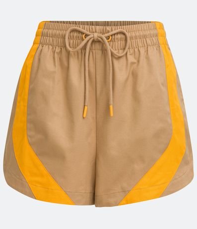 Short Runner en Algodón con Recortes Contrastantes 5