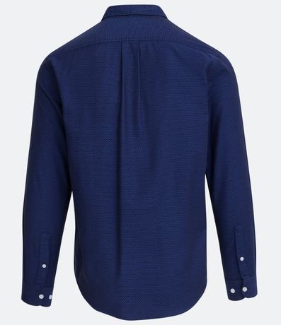 Camisa Manga Larga en Algodón con Estampa Discreta 6