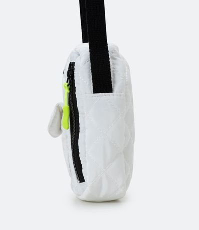 Bolso Infantil Shoulder Bag con Textura Capitoneada y Cremallera Frontal 2