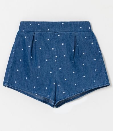 Conjunto Infantil en Jeans con Estampado de Lunares - Talle 1 a 5 años 3