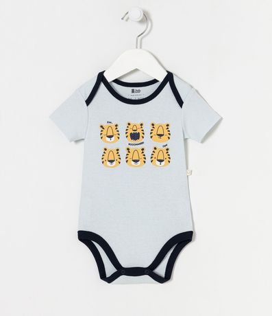 Body Infantil con Estampado de Tigres - Talle 0 a 18 meses 1