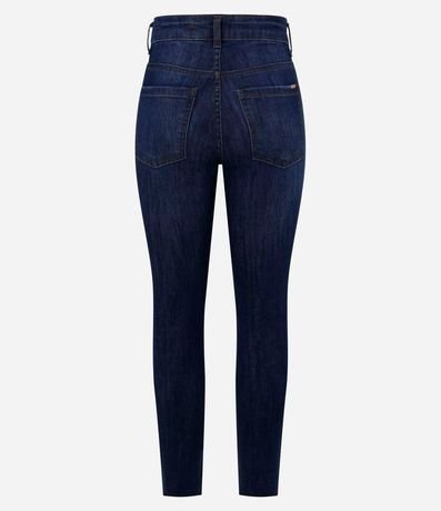 Pantalón Skinny Jeans Lisa con Desgastes y Barra Deshilachada 7